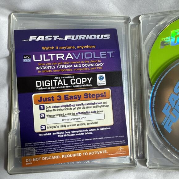 The Fast and The Furious (Blu-ray) Limited Edition Steel-book Edition DVD - Picture 6 of 8